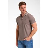 Poloshirt - Jacquard - Contrasterende Details - Hoogwaardige Materialen