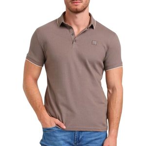 Poloshirt - Jacquard - Contrasterende Details - Hoogwaardige Materialen