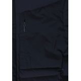 Gabbiano - Korte Winterjas - Navy - Met Capuchon - Functionele Stretch