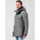 Gabbiano - Parka - Steel Grey - Winterjas - Met Afritsbare Capuchon