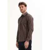 Gabbiano - 335735 - Heren Overhemd - Oak Brown