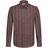 Gabbiano - 335735 - Heren Overhemd - Oak Brown