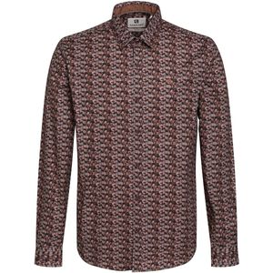 Gabbiano - 335735 - Heren Overhemd - Oak Brown