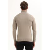 Gabbiano - Poloshirt - Taupe - Met Structuur - Mannen