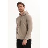Gabbiano - Premium Hoodie - Taupe - Comfortabele Trui