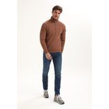 Gabbiano - Vest - Clay - Met Structuur