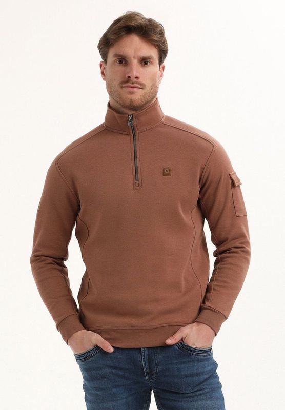 Gabbiano - Vest - Clay - Met Structuur