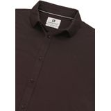 Gabbiano - Overhemd Comfort Premium - Oak Brown - Regular Fit