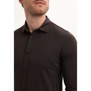 Gabbiano - 333510 - Overhemd - Bruin - 100% Katoen