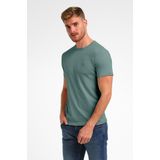 Gabbiano - Baze - Heren Shirt - Teal Blue