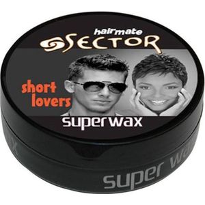 Sector Super Wax Hairmate Short Lovers Black 150ml