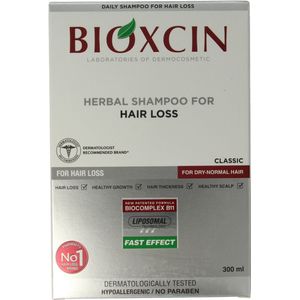 Bioxcin Classic Shampoo - 300 ml - Kruidenshampoo - Voor Droog en Normaal Haar