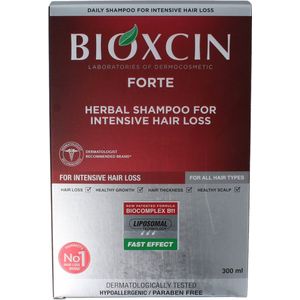 Bioxcin - Forte Shampoo - 300 ml - Herbal - Anti-Haaruitval - Haarverzorging