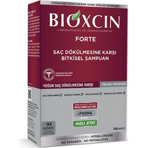Bioxcin- Forte Shampoo 300 ml + 100 ml Forte Shampoo gratis (zeer effectief tegen haaruitval voor vrouwen en mannen) - Herbal - Bio - Herbal shampoo - bioxcin - bioxsine - Anti-Haaruival