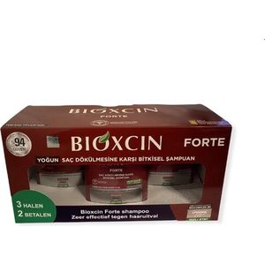 Bioxcin Forte Shampoo 3x300ml 3 Halen 2 Betalen! (Anti-Haaruitval shampoo) - Herbal - Bio - Herbal shampoo - bioxcin - bioxsine - Anti-Haaruival
