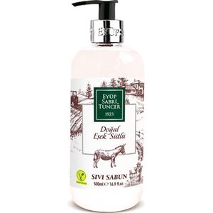 Eyüp Sabri Tuncer – Ezelsmelk - 100% Natuurlijke handzeep met pomp – 500 ml