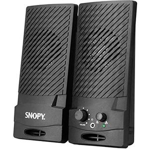 Snopy SN-510 3W luidspreker (1-weg, 3,5 mm, 3 W, 60-20000 Hz, zwart)