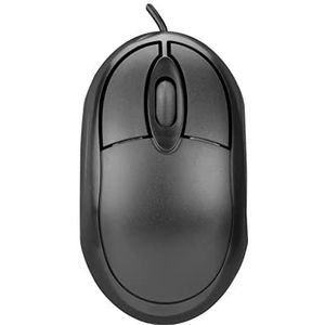 Everest, optische muis, USB optisch 800 DPI, ontspannend - muis (beide handen, optisch, USB, 800 dpi, zwart)