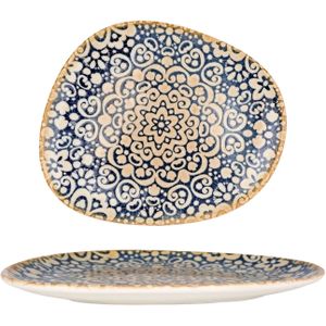 Bonna Platte Bord - Alhambra - Porselein - 24 cm - set van 6