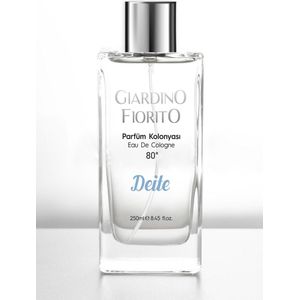 Giardino Fiorito | Deite | Parfum Cologne | 80 Graden | Eau De Cologne | Transparant | Fles | Spray | 250 ML