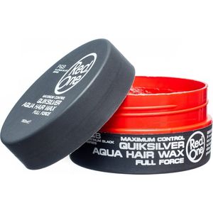 Red One - Full Force Aqua Hair Wax - Quicksilver - 100ml - Wateroplosbaar