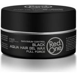 Red One - Aqua Wax Full Force - Haarwax - Zwart - 150ml