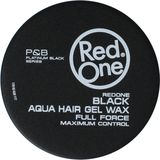 Red One - Aqua Wax Full Force - Haarwax - Zwart - 150ml