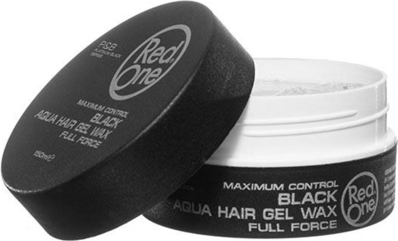 Red One - Aqua Wax Full Force - Haarwax - Zwart - 150ml