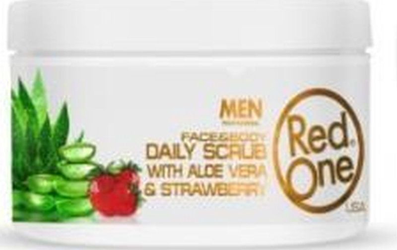 Red One - Face & Body Daily Scrub - Gezichtscrub - Natuurlijke Ingrediënten - Hydraterend