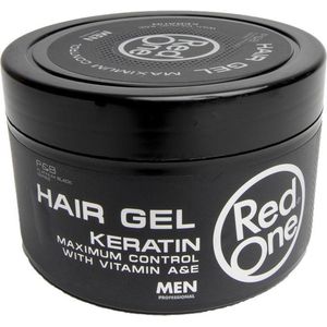 Red One Hair Gel Keratin Maximum Control With Vitamin A&E 15 oz