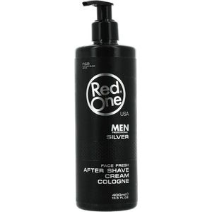 RED ONE MEN SILVER FACE FRESH AFTER SHAVE CREAM COLOGNE 400ML