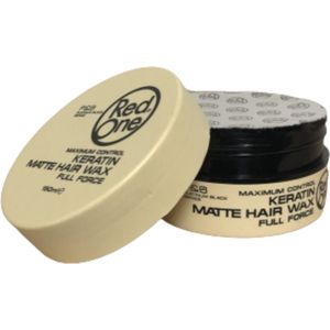 Red One Haar Styling Wax - 150 ml. - Keratin - Matte - Aqua Hair Gel Wax