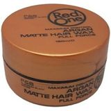 Red One Haar Styling Wax - 150 ml. - Argan - Matte Hair Wax