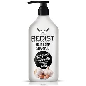 Redist Garlic Hair Care Shampoo 1000 ml, met knoflook, intensieve herstellende kuur, anti-haaruitval voor vrouwen en mannen, bij zwak, droog en resistent haar, Sarimsak Sampuan