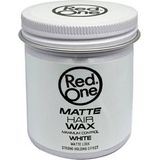 Red One Matte Hair Wax Maximum Control - White Matte Look