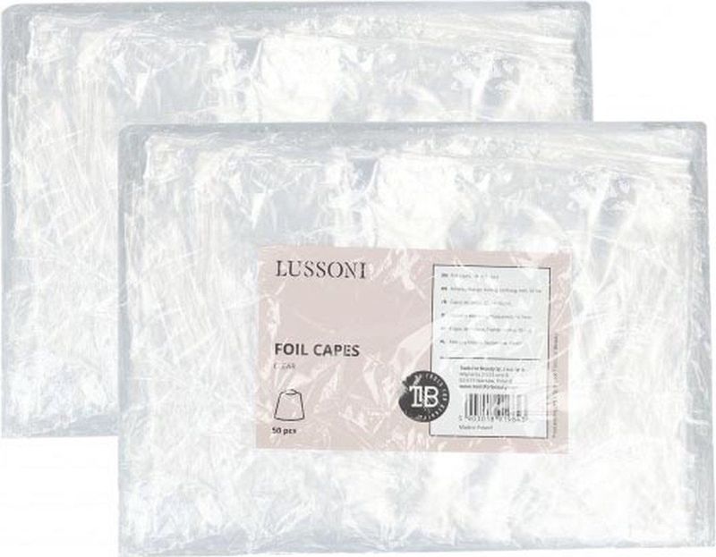 Lussoni - Wegwerp Kapmantels - Transparant - 100 stuks - 100x140 cm