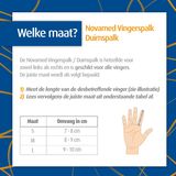 Novamed Vingerspalk - Duimspalk - Duimbrace - Vingerbrace - Universeel - L