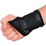 Novamed Polsbrace - Polsbandage voor Sport & Werk - Pols Ondersteuning - Polssteun - Links - Zwart - XXL