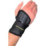 Novamed Polsbrace - Polsbandage voor Sport & Werk - Pols Ondersteuning - Polssteun - Links - Zwart - XXL