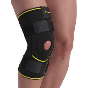 Novamed - Kniebrace met Scharnieren - Zwart - Kniebandage - Maximale Ondersteuning