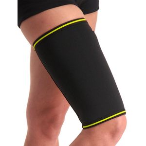 Novamed Bovenbeenbrace - Dijbeenbrace - Bovenbeen Bandage - Compressie Brace - Hamstringbrace - Zwart - S