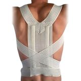 Novamed Postuur Corrector - Ventilerende Rugbrace - Elastische Rugcorrector - Rugrechthouder - Unisex - Maat M