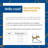 Novamed Foot up klapvoet brace