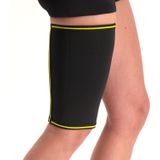 Novamed Bovenbeenbrace - Dijbeenbrace - Hamstringbrace - Bovenbeen Bandage - Bovenbeen Compressie - Zwart - M