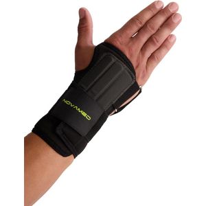 Novamed Lichtgewicht Polsbrace - Stevige Polssteun - Pols Ondersteuning - Zwart - links - S
