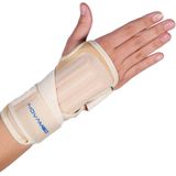 Novamed Lichtgewicht Polsbrace - Stevige Polssteun - Pols Ondersteuning - Zwart - links - XL