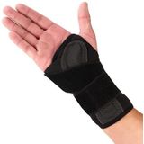 Novamed Lichtgewicht Polsbrace - Stevige Polssteun - Pols Ondersteuning - Zwart - links - XL