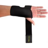 Novamed Lichtgewicht Polsbrace - Stevige Polssteun - Pols Ondersteuning - Zwart - links - XL
