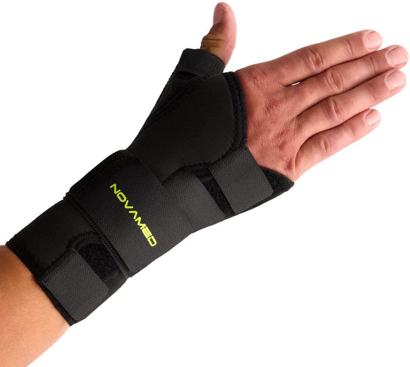 Novamed Duimbrace - Stevige Duimspalk - Duimbandage - Artrose - Maximale Steun en Bescherming - Links - L