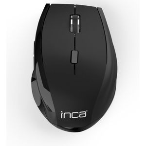 Inca - IWM-500GL - Draadloze Muis - Zwart - Ergonomisch